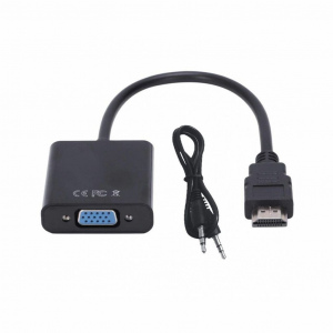 ADAPTADOR HDMI A VGA C/AUDIO LE-A300 LETOS