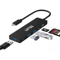 HUB USB C A 3 USB/SD/MICRO SD LE-HBA05 LETOS