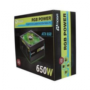 FUENTE 650 W RGB NOGANET